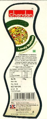 Chandan Mouth Freshener Lovely Mukhwas Device mark 2834082 Trademark
