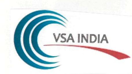 Vsa India (label) Device mark 2351361 Trademark