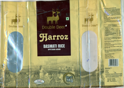 Double Deer Harroz Device mark 2918235 Trademark