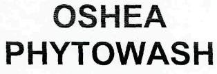 Oshea Phytowash Device mark 2590613 Trademark