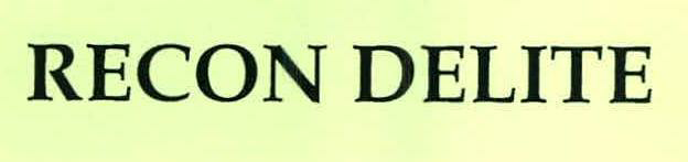 Recon Delite Device mark 2359305 Trademark