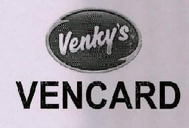 Venky's Vencard Device mark 2867686 Trademark