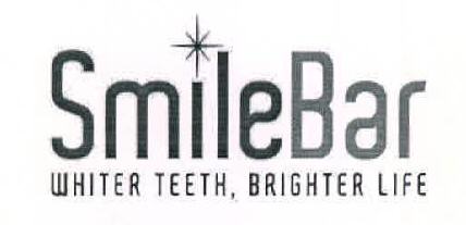 Smilebar Whiter Teeth, Brighter Life Device mark 2669063 Trademark