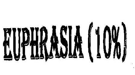 Euphrasia 10% (label) Device mark 2099808 Trademark