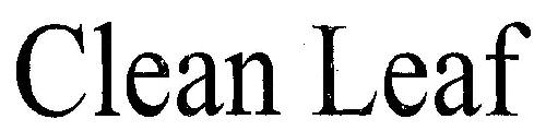 Clean Leaf Device mark 2572742 Trademark