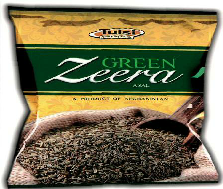 Tulsi Green Zeera (label) Device mark 2317233 Trademark