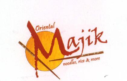 Oriental Majik Noodles, Rice & More Device mark 2224005 Trademark
