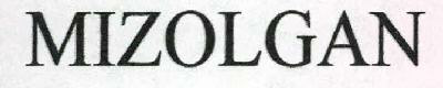 Mizolgan Device mark 2325633 Trademark