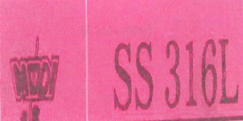 Modi Ss 316l(lable) Device mark 2168975 Trademark