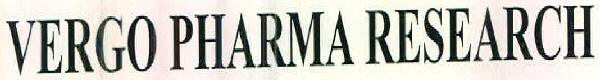 Vergo Pharma Research Device mark 2556353 Trademark