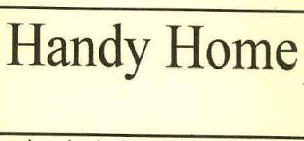 Handy Home Device mark 2983605 Trademark