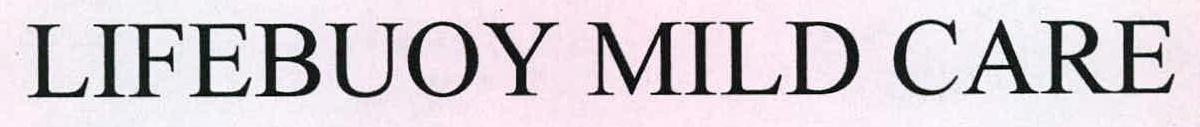 Lifebuoy Mild Care Device mark 2216860 Trademark