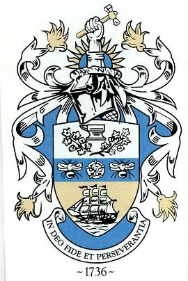 In Deo Fide Et Perseverantia Device mark 2157474 Trademark