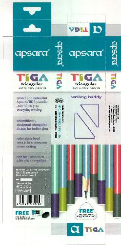 Tiga Apsara (device Of Pencils) Device mark 2352256 Trademark