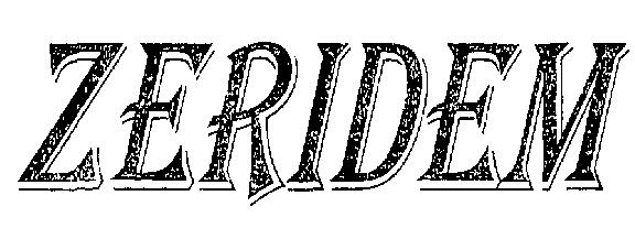 Zeridem (device) Device mark 2238379 Trademark