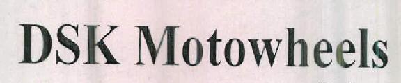 Dsk Motowheels Device mark 2418384 Trademark