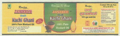 Jaishree Kachi Ghani (lable) Device mark 2769743 Trademark