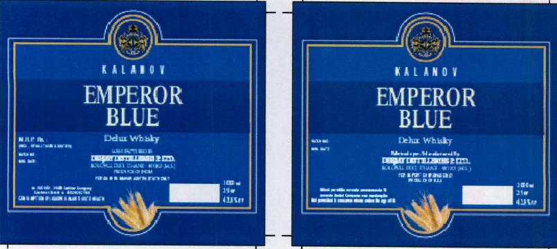 Kalanov Emperor Blue Device mark 2262744 Trademark