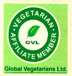 Gvl Vegetarian Affiliate Member (label) Device mark 2712268 Trademark