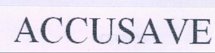 Accusave Device mark 2119919 Trademark