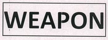 Weapon Device mark 2302995 Trademark