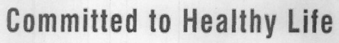 Committed To Healthy Life Device mark 2960957 Trademark