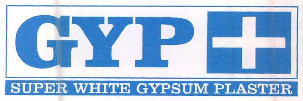 Gype+ Super White Gypsum Plaster Device mark 2678867 Trademark