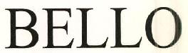 Bello Device mark 2502947 Trademark