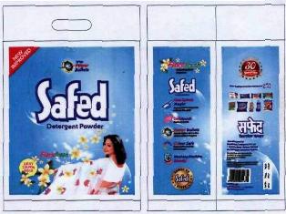 Safed Detergent Powder (label) Device mark 2198804 Trademark
