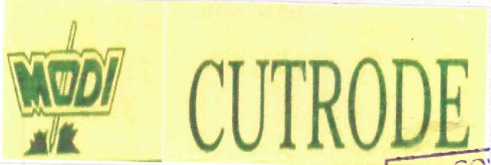 Modi Cutrode (label) Device mark 2168987 Trademark