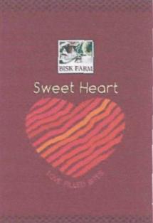 Bisk Farm Sweet Heart, Device Of Village Scene, Biscuit Representing Heart Device mark 2908962 Trademark