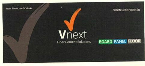 V Next Fiber Cement Solutions Board Panel Floor Device mark 2522272 Trademark