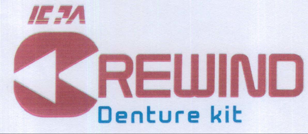 Icpa Rewind Denture Kit Device mark 2098906 Trademark
