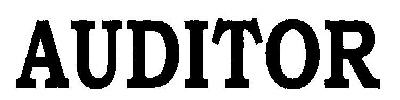Auditor Device mark 2701844 Trademark
