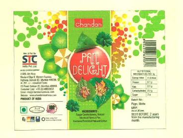 Chandan Pan Delight Device mark 2936007 Trademark
