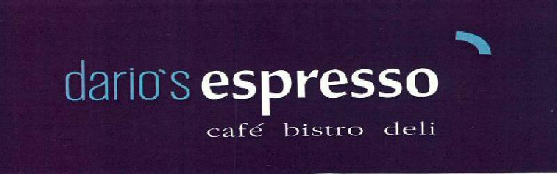 Dario's Espresso Cafe Bistro Deli Device mark 2292636 Trademark