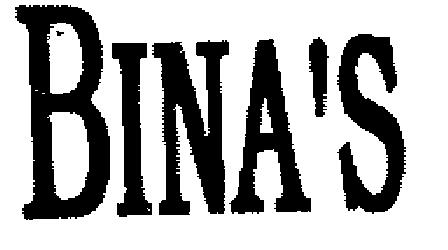 Bina's (logo) Device mark 2171034 Trademark