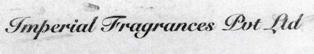 Imperial Fragrances Pvt Ltd(label) Device mark 2635899 Trademark