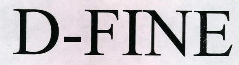 D-fine Device mark 2243446 Trademark