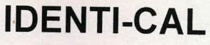 Identi-cal Device mark 2310117 Trademark