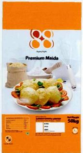 88, Premium Maida (device Of Plate Containing Snacks) Device mark 2757209 Trademark