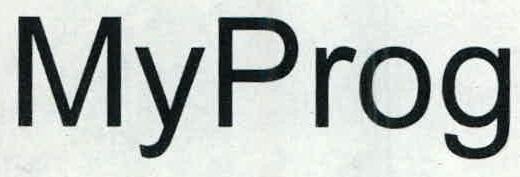 Myprog Device mark 2452773 Trademark