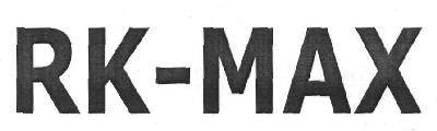 Rk-max (device) Device mark 2751484 Trademark