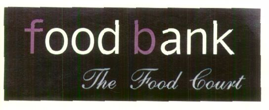Food Bank The Food Court ( Label) Device mark 1444508 Trademark