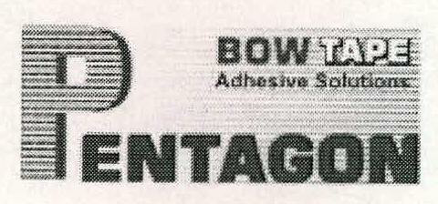 Bow Tape Adhesive Solutions Pentagon Device mark 2316005 Trademark
