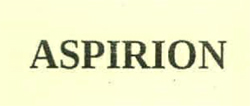 Aspirion Device mark 2476591 Trademark