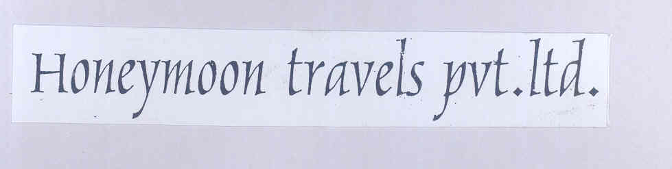 Honeymoon Travels Pvt. Ltd. (label) Device mark 1743078 Trademark