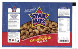 Star Nuts With Device Of Cashews Device mark 2776843 Trademark