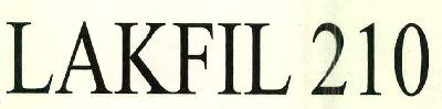 Lakfil 210 Device mark 2585565 Trademark