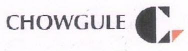 Chowgule (device) Device mark 1671810 Trademark